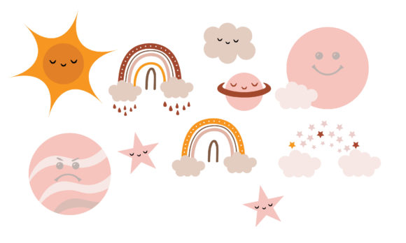 Rainbow Baby Clipart - Download Now