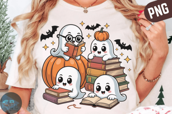 Download Halloween Book Lover Clipart - Premium Bundle