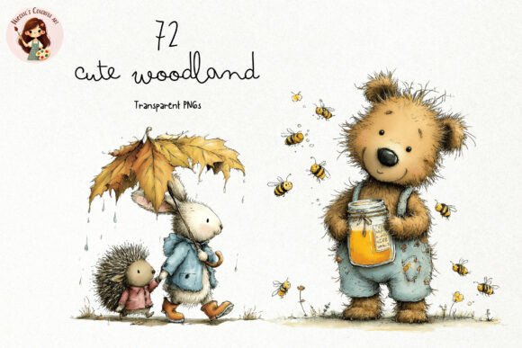 Download Woodland Animals Png - Premium Bundle