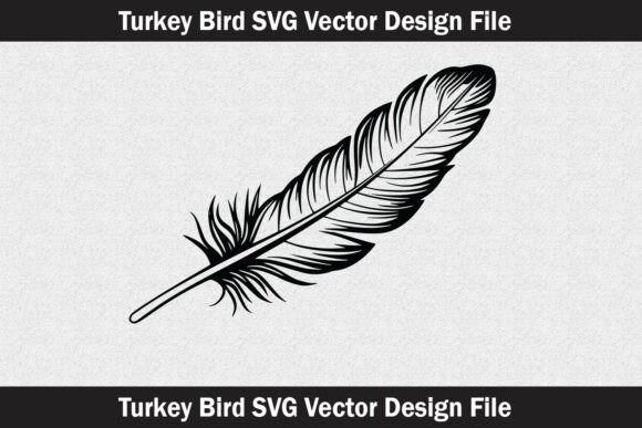 Turkey Bird Feather Svg Vector - Download Now